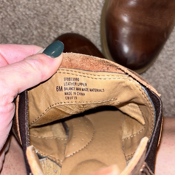 Sofft brown leather booties - Picture 6 of 6